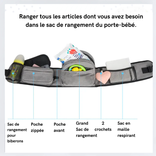 FlexiCarry - Porte-bébé et Sac banane