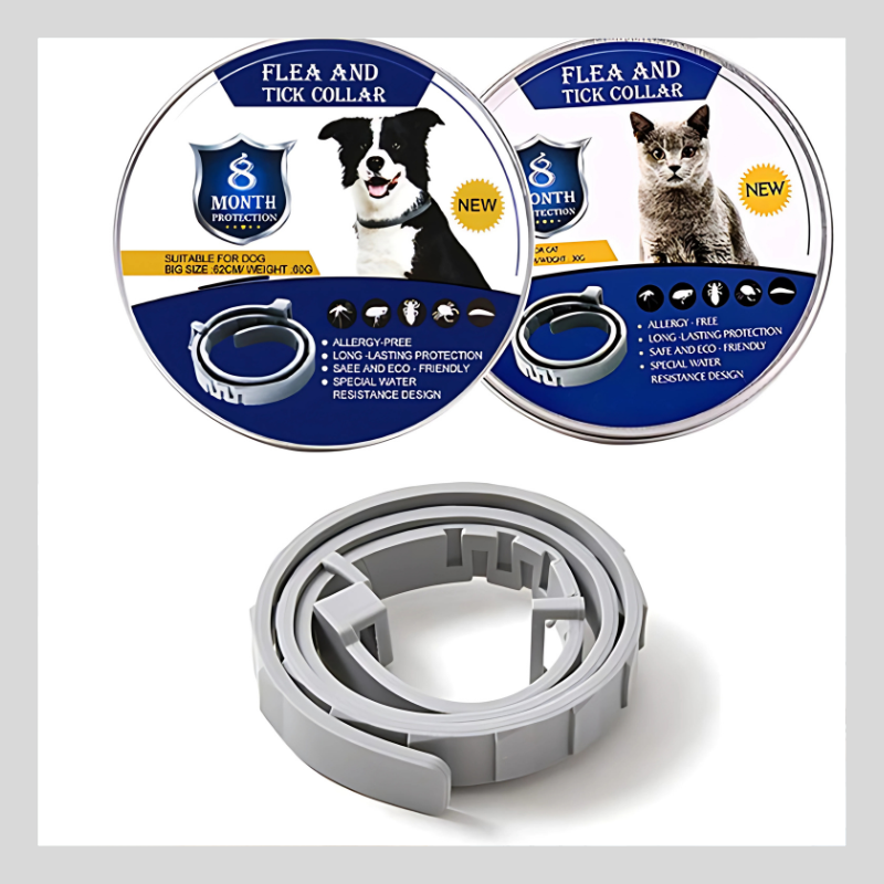 COLLIER NATUREL ANTI-PUCES, TIQUES ET MOUSTIQUE