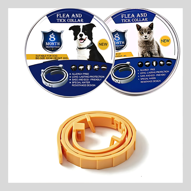 COLLIER NATUREL ANTI-PUCES, TIQUES ET MOUSTIQUE