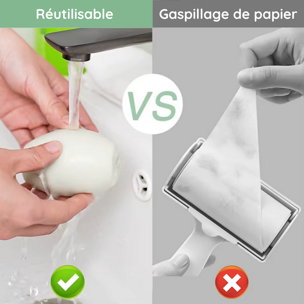 CleanSphere – Boule Anti-Poils et Peluches Réutilisable