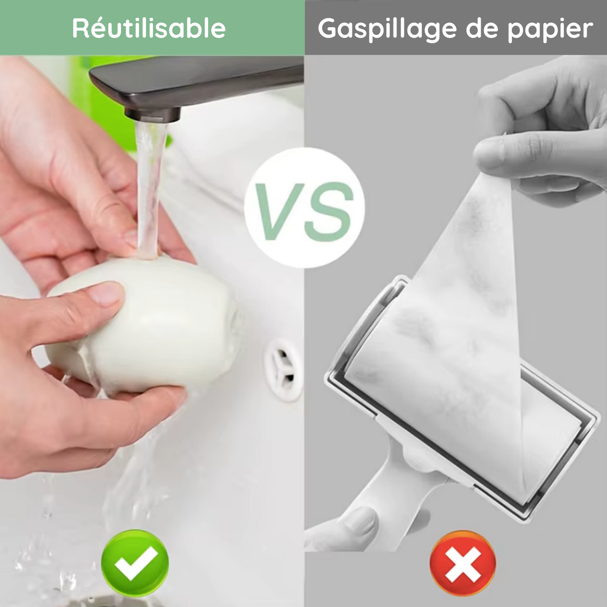 CleanSphere – Boule Anti-Poils et Peluches Réutilisable