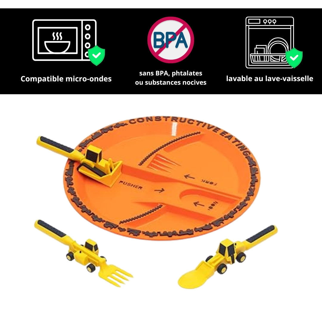 Vaisselle Amusante : Transformez chaque repas en jeu et apprentissage