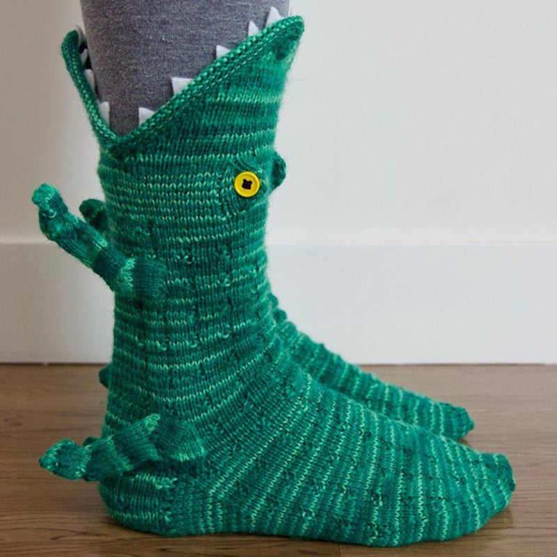 Chaussettes Tricotées Mignonnes en Forme d'Animaux