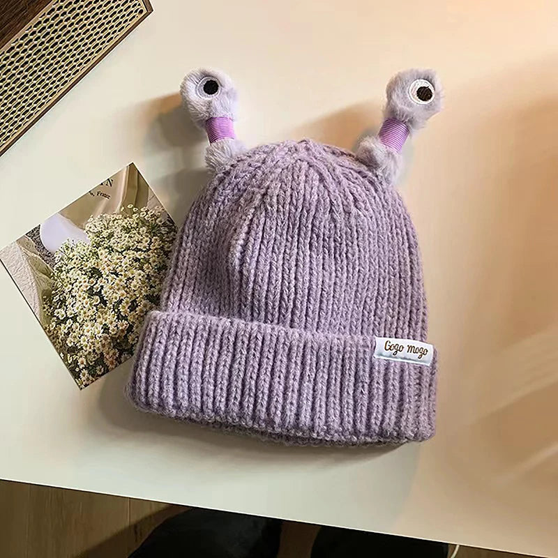🔥 Bonnet en tricot mignon lumineux pour parent et enfant 🔥