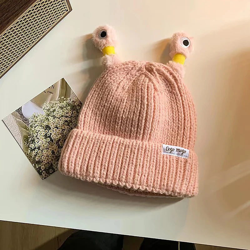 🔥 Bonnet en tricot mignon lumineux pour parent et enfant 🔥