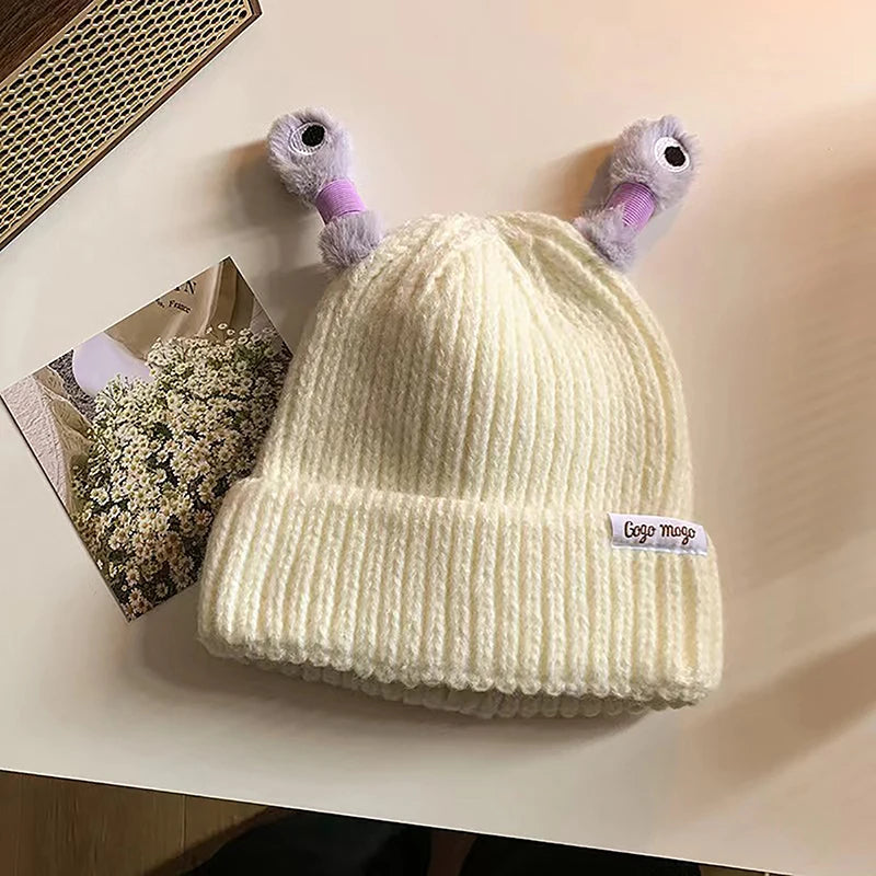 🔥 Bonnet en tricot mignon lumineux pour parent et enfant 🔥