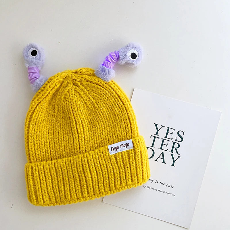 🔥 Bonnet en tricot mignon lumineux pour parent et enfant 🔥