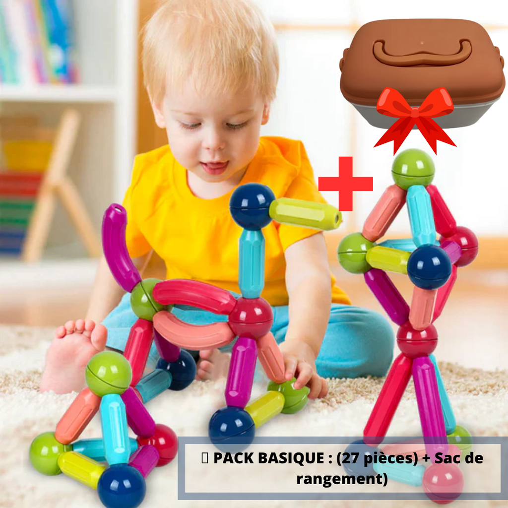 MAGNETIX™ - JEU DE CONSTRUCTION MAGNÉTIQUE