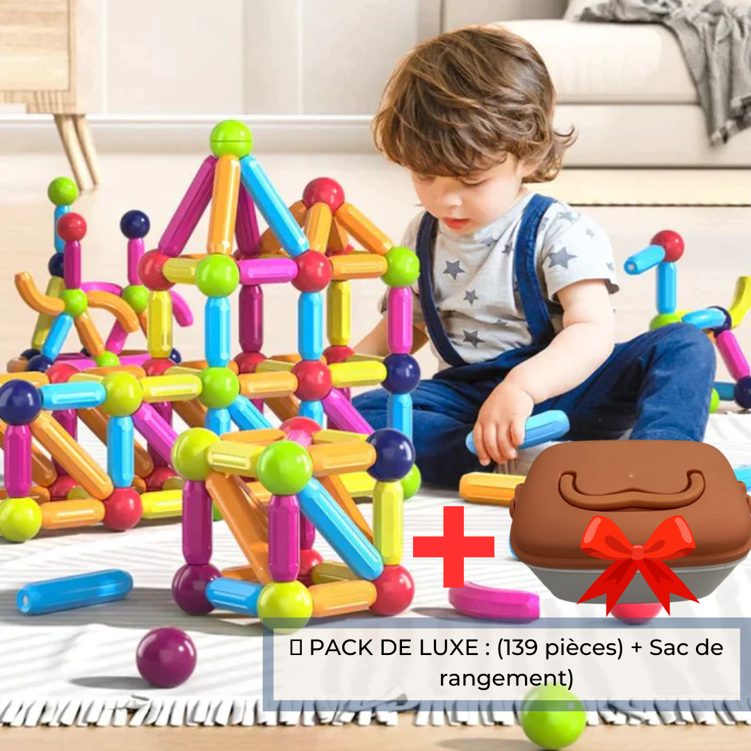 MAGNETIX™ - JEU DE CONSTRUCTION MAGNÉTIQUE