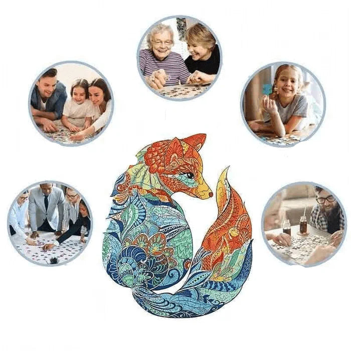 Jeu de Puzzle en Bois - Animal