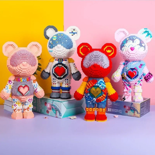 BrickBuddy™ – L’Ours à Construire, Fait pour Durer.