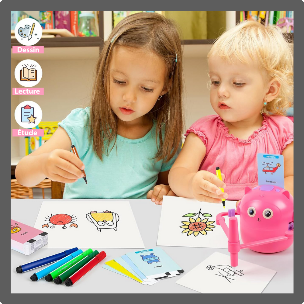 CreatoBot™- Dessin de robot intelligent