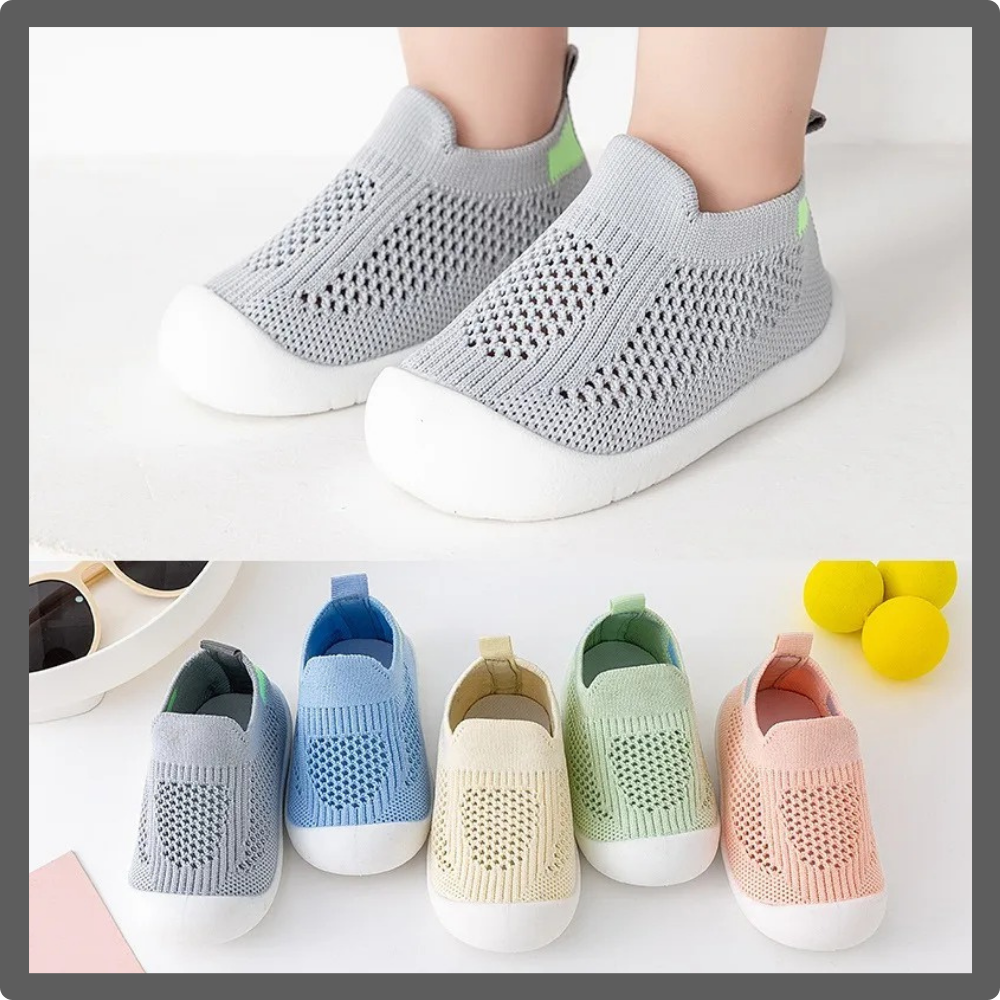 Chaussures souples de premiers pas
