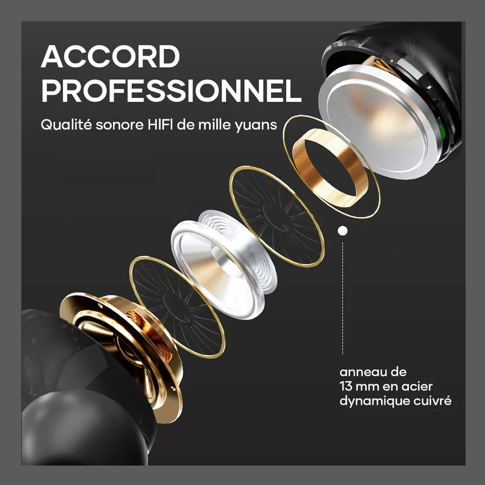 Écouteurs Bluetooth à réduction de bruit Berdaquebec™