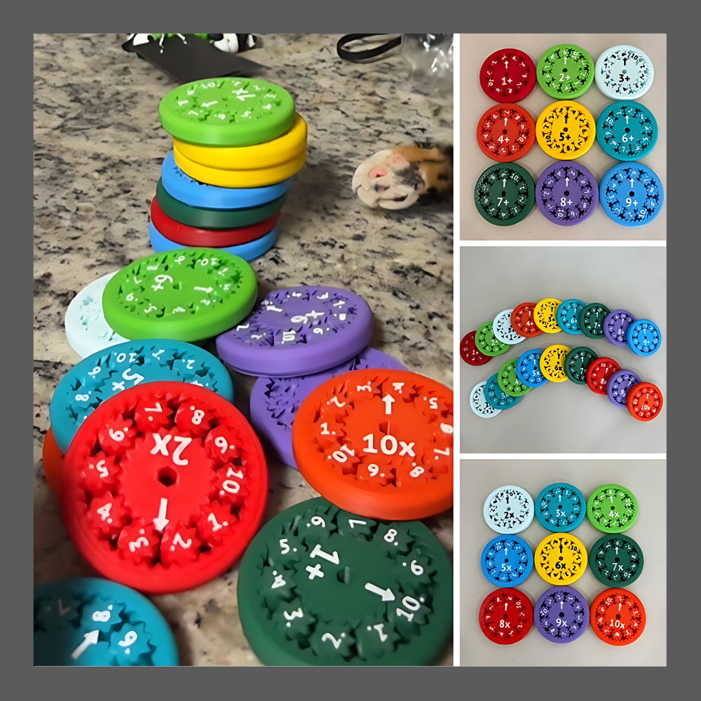 Toupie pour l'apprentissage des maths BerdaQuébec™