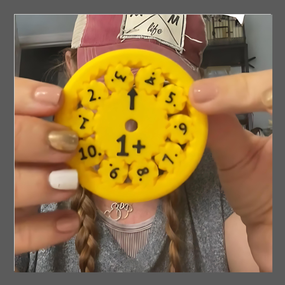 Toupie pour l'apprentissage des maths BerdaQuébec™