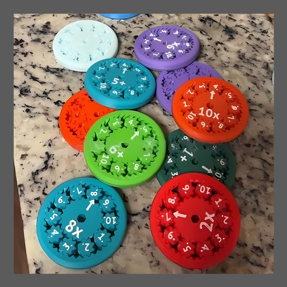 Toupie pour l'apprentissage des maths BerdaQuébec™