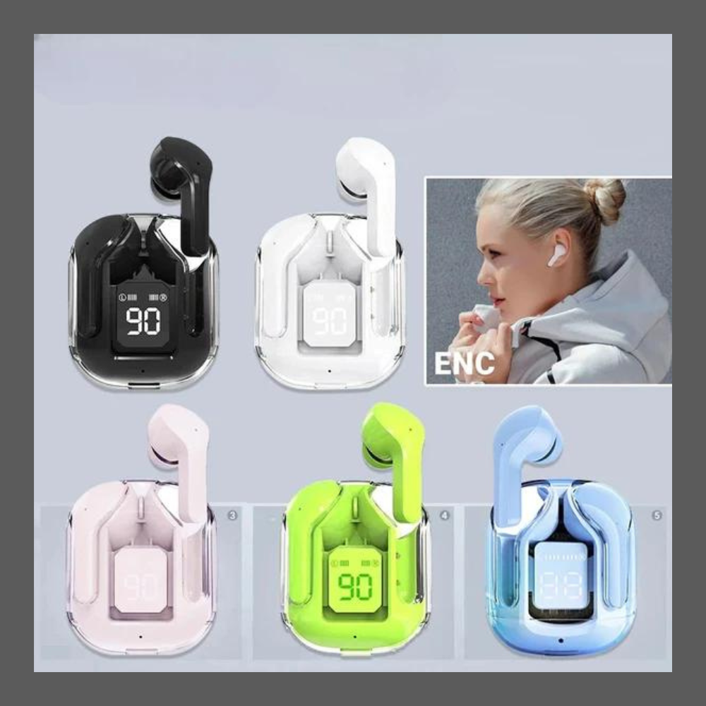 BerdaSon™ Écouteurs Bluetooth Transparants