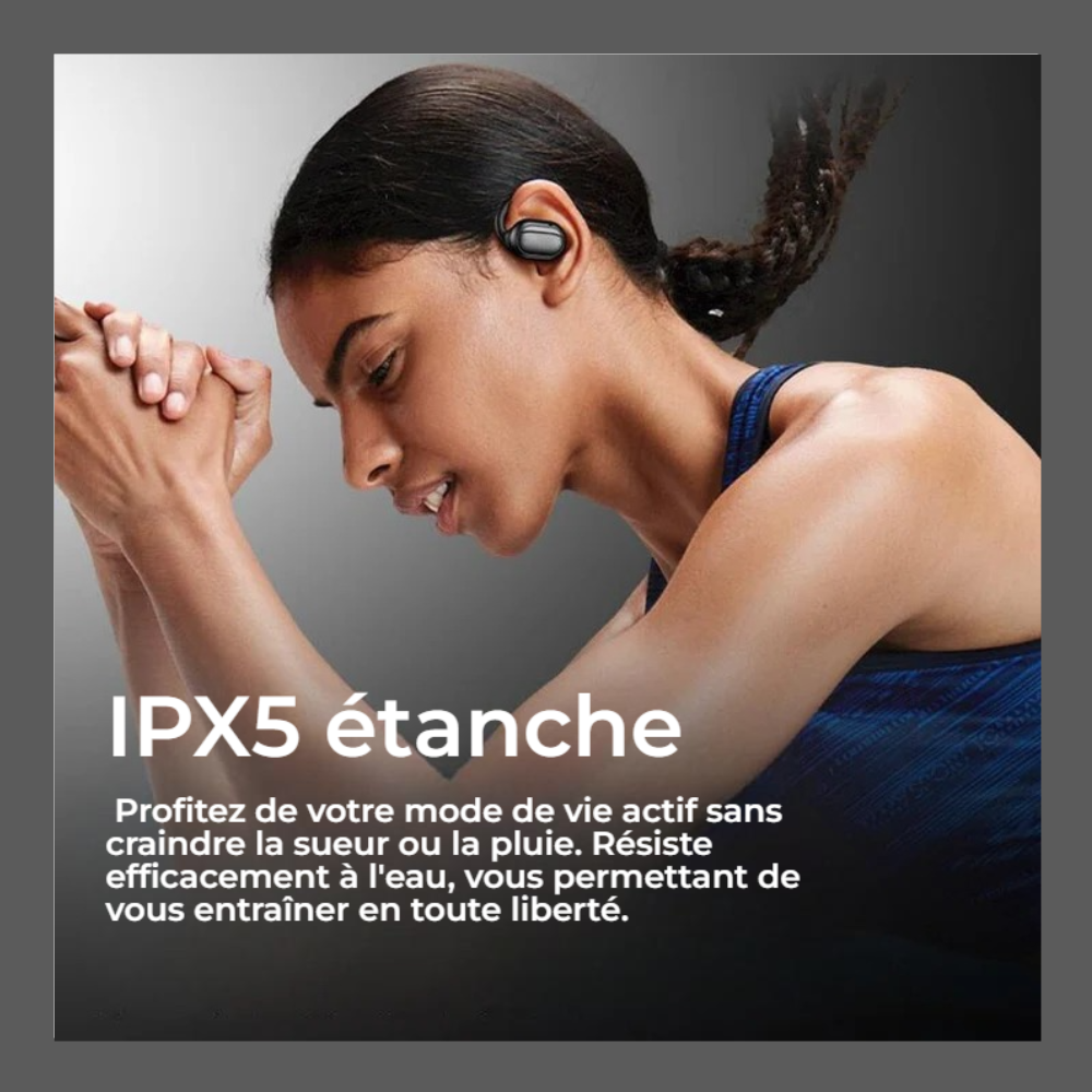 Écouteurs Bluetooth sans fil à oreille ouverte