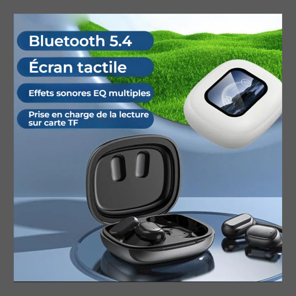 Écouteurs Bluetooth sans fil à oreille ouverte