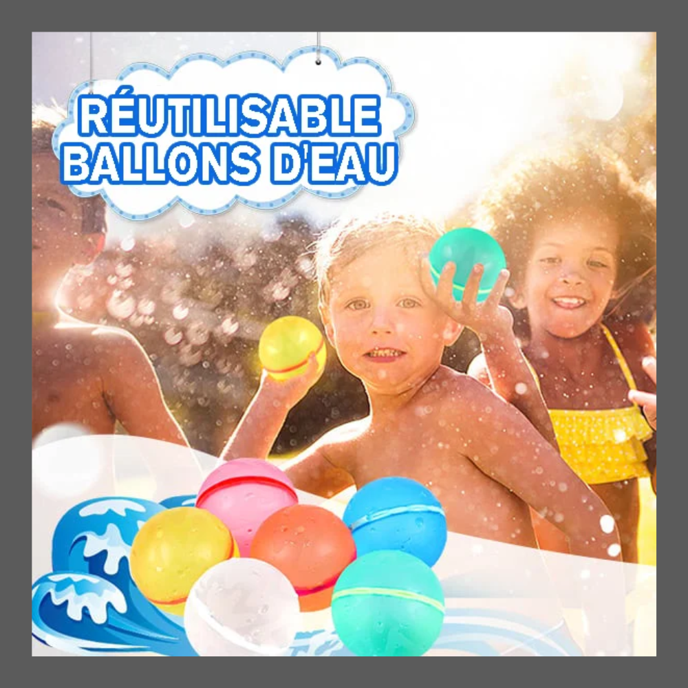 Ballons à Eau Réutilisables Berda Quebec™ - Plaisir Éclatant et Écologique