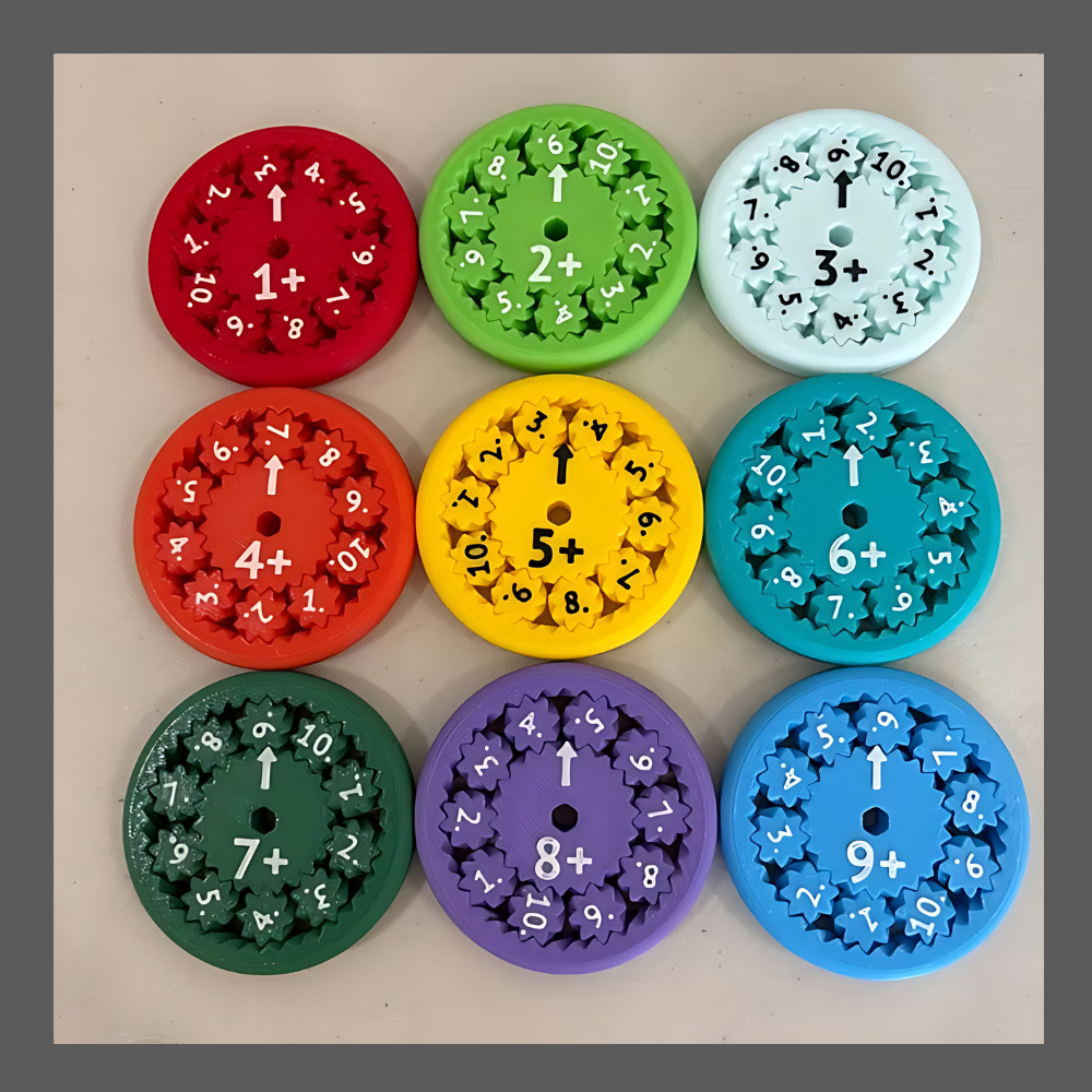 Toupie pour l'apprentissage des maths BerdaQuébec™