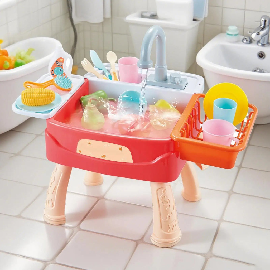 AquaFun™ – Évier Magique Interactif pour Enfants avec Eau et Accessoires