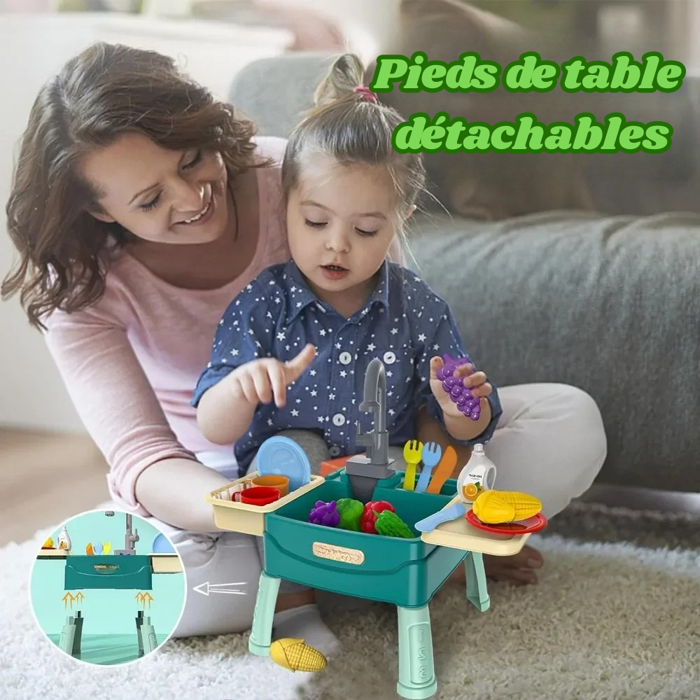 AquaFun™ – Évier Magique Interactif pour Enfants avec Eau et Accessoires