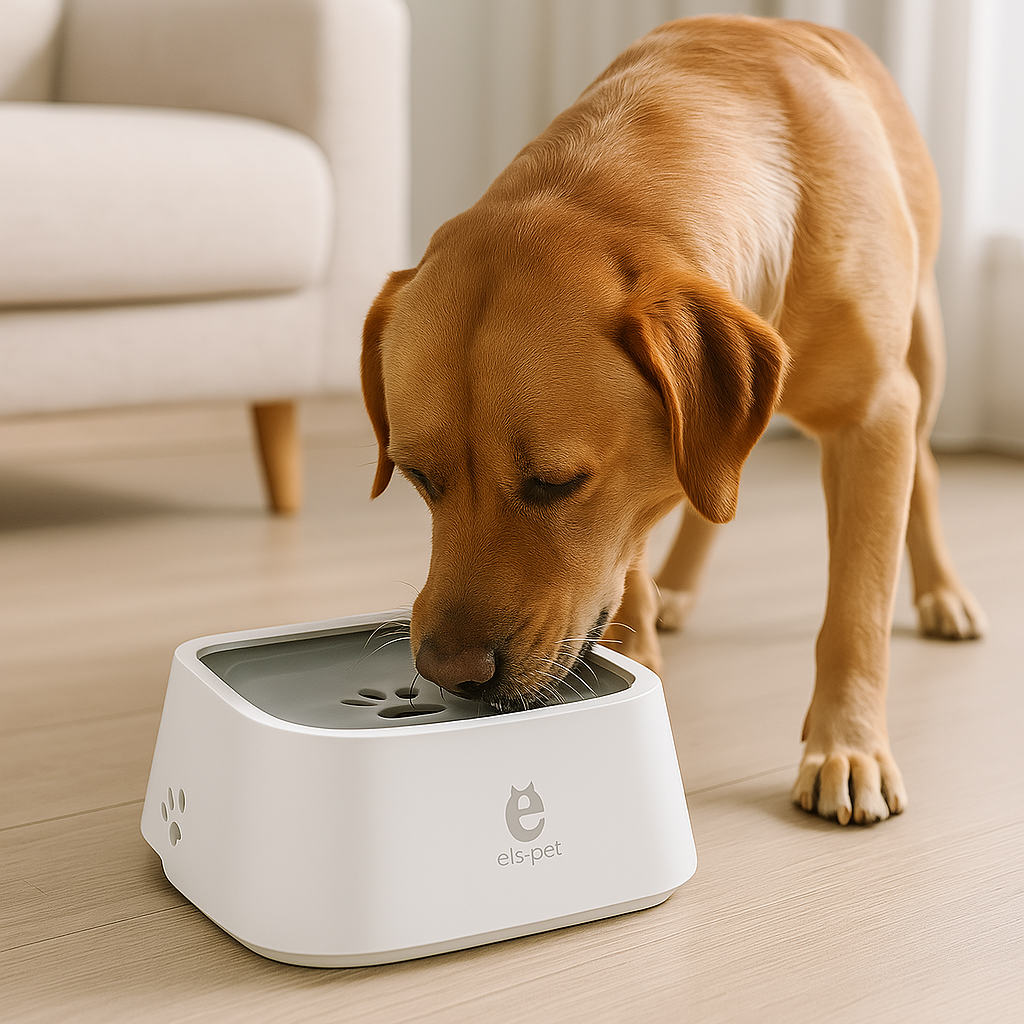 Bol d’eau anti-déversement : Propreté garantie, même en mouvement