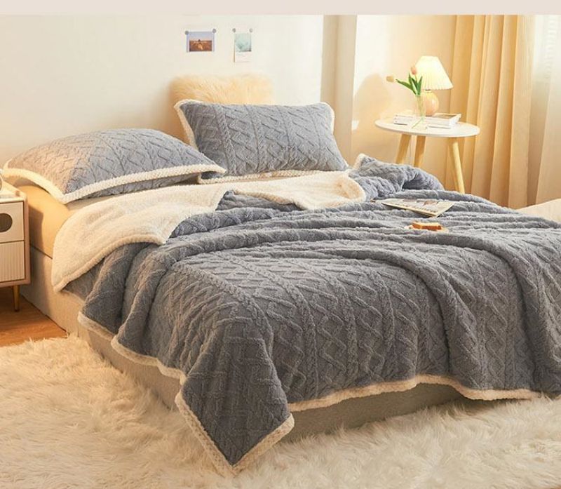 Couette en velours double face