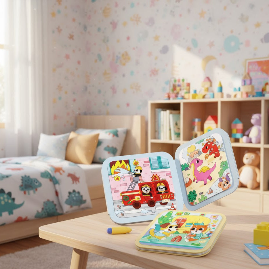 Livre d'aquarelles à gribouiller pour enfants