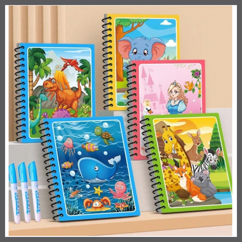 Les Livres Magiques à l’Eau – 4 Univers, Zéro Tache !