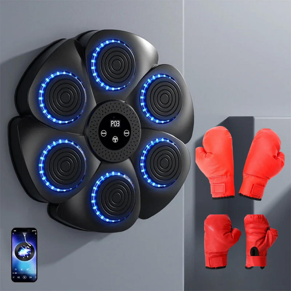 FitStrike™ – Machine de Boxe Intelligente pour Petits et Grands
