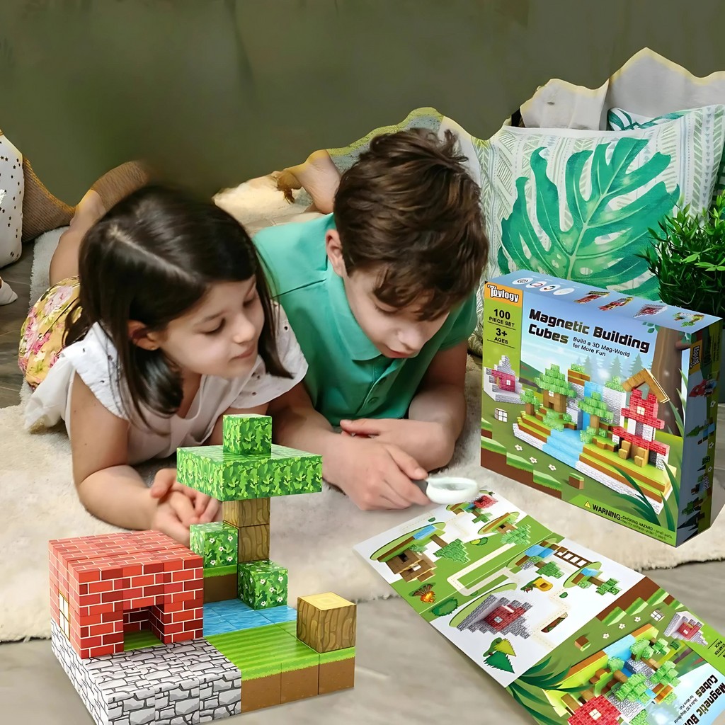 BlocCréatif – Blocs Magnétiques de Construction