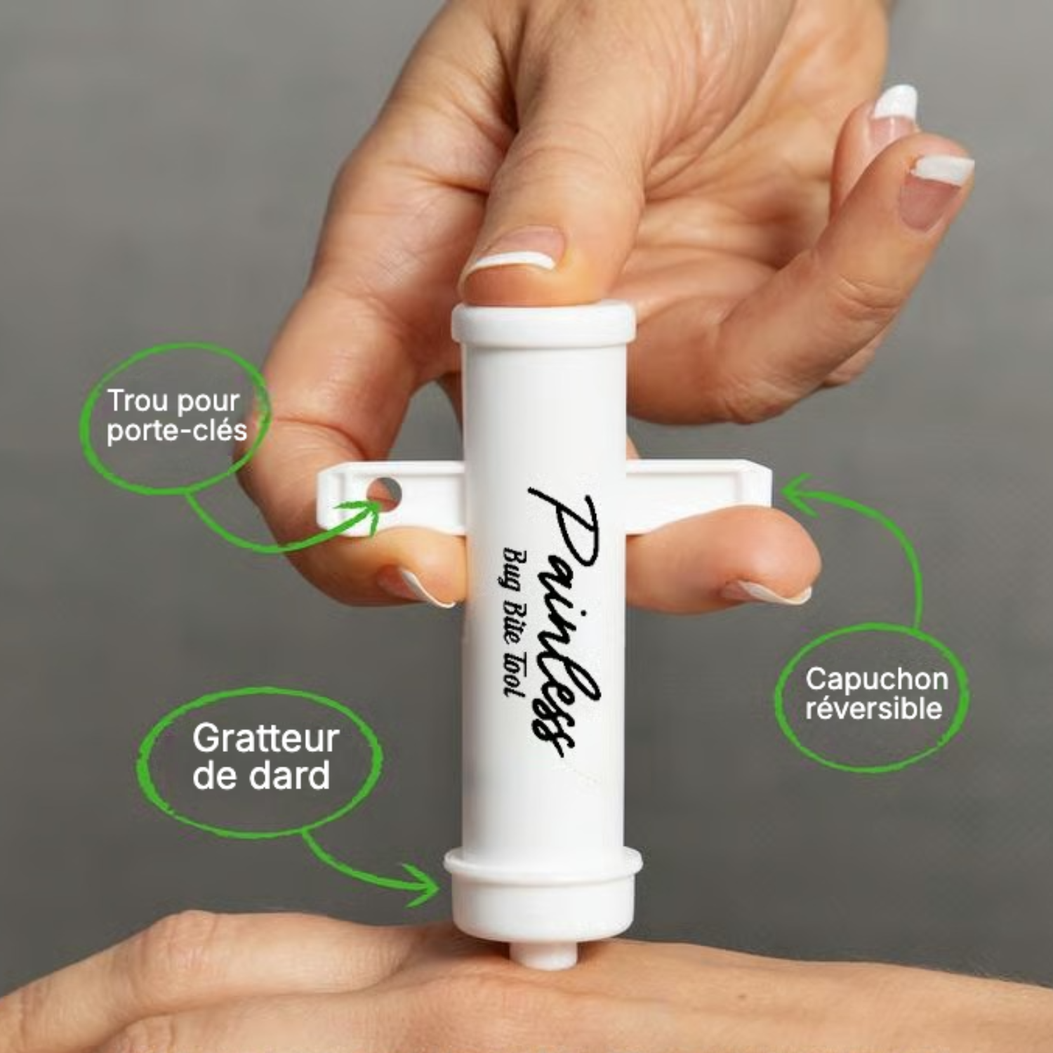 🦟 Soulagement instantané ✨ Outil contre les piqûres - Pour des journées confortables !