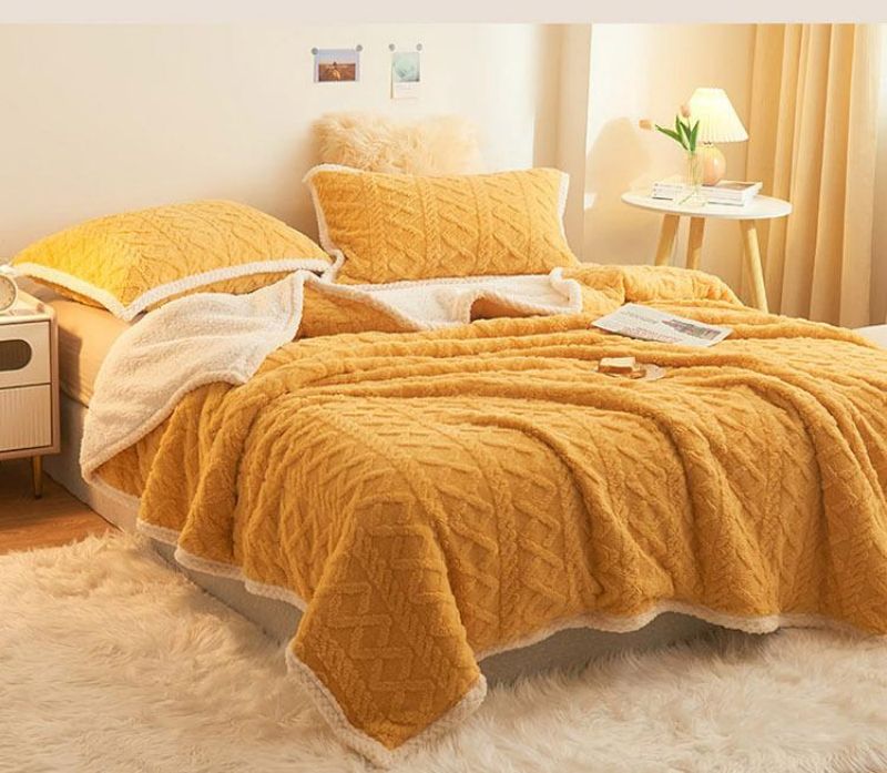 Couette en velours double face