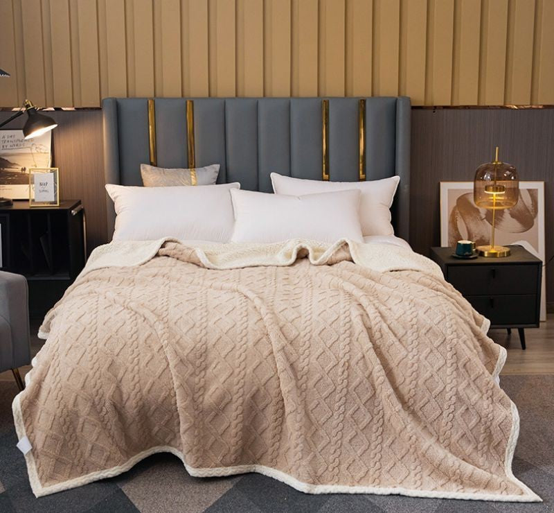 Couette en velours double face