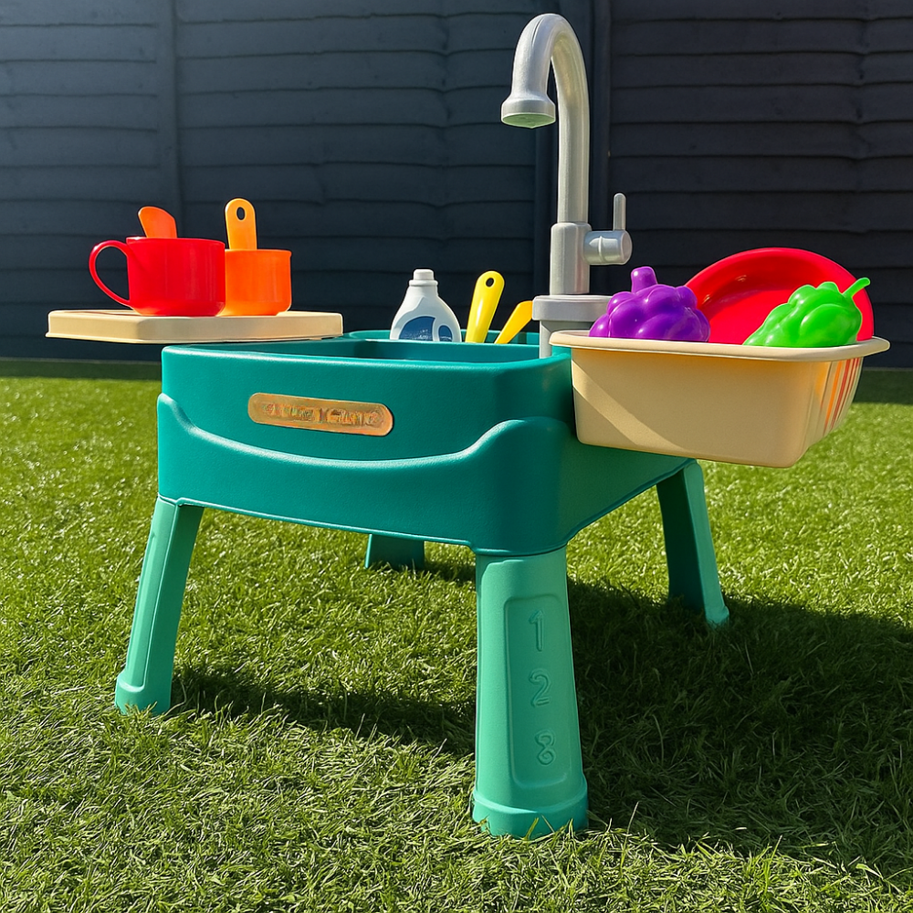 AquaFun™ – Évier Magique Interactif pour Enfants avec Eau et Accessoires