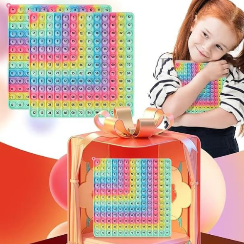 EduMathix™ – Tableau Ludique 12x12 pour Apprendre les Multiplications