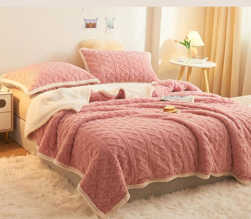 Couette en velours double face