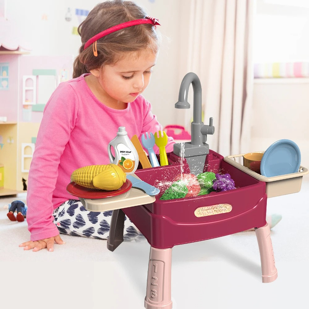 AquaFun™ – Évier Magique Interactif pour Enfants avec Eau et Accessoires