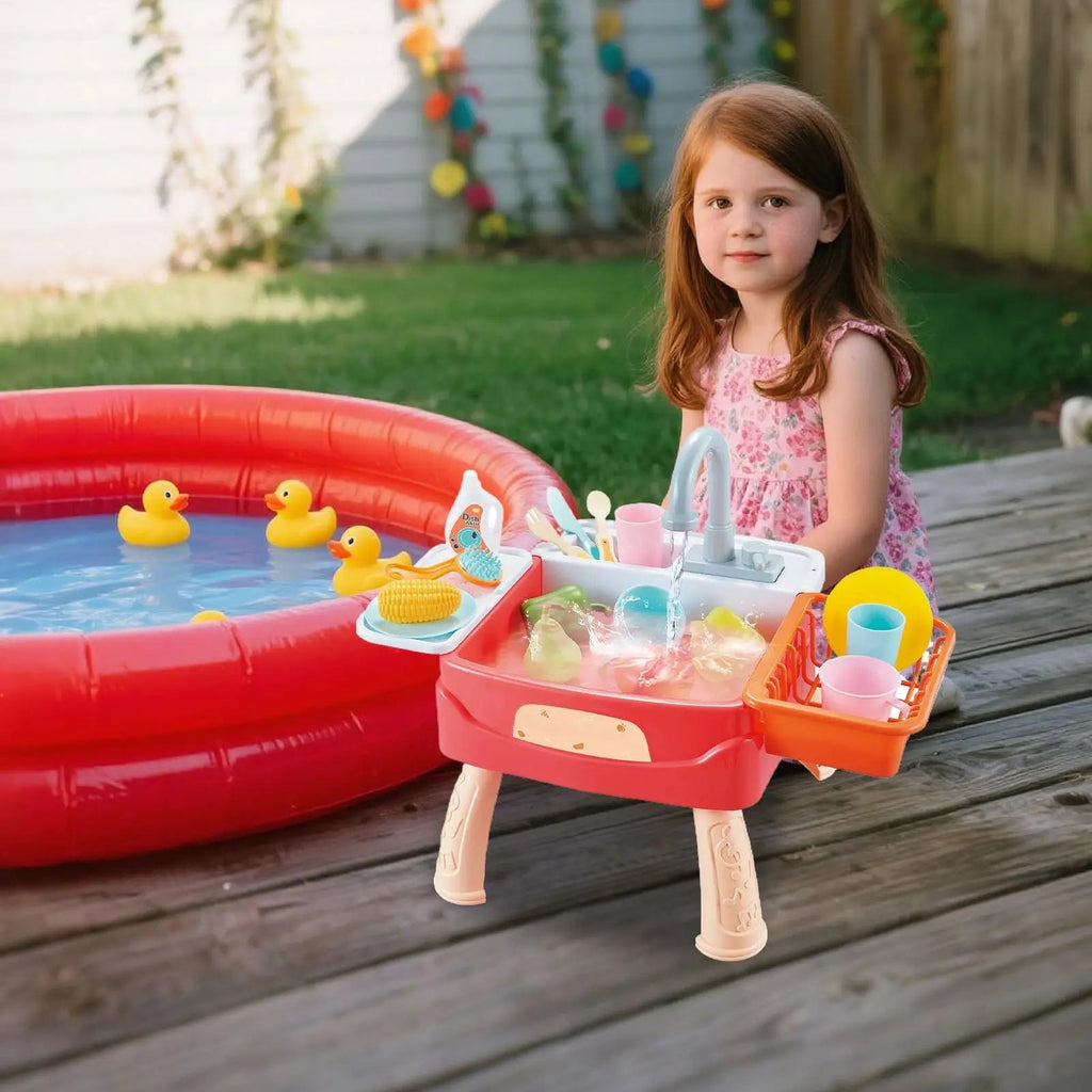 AquaFun™ – Évier Magique Interactif pour Enfants avec Eau et Accessoires