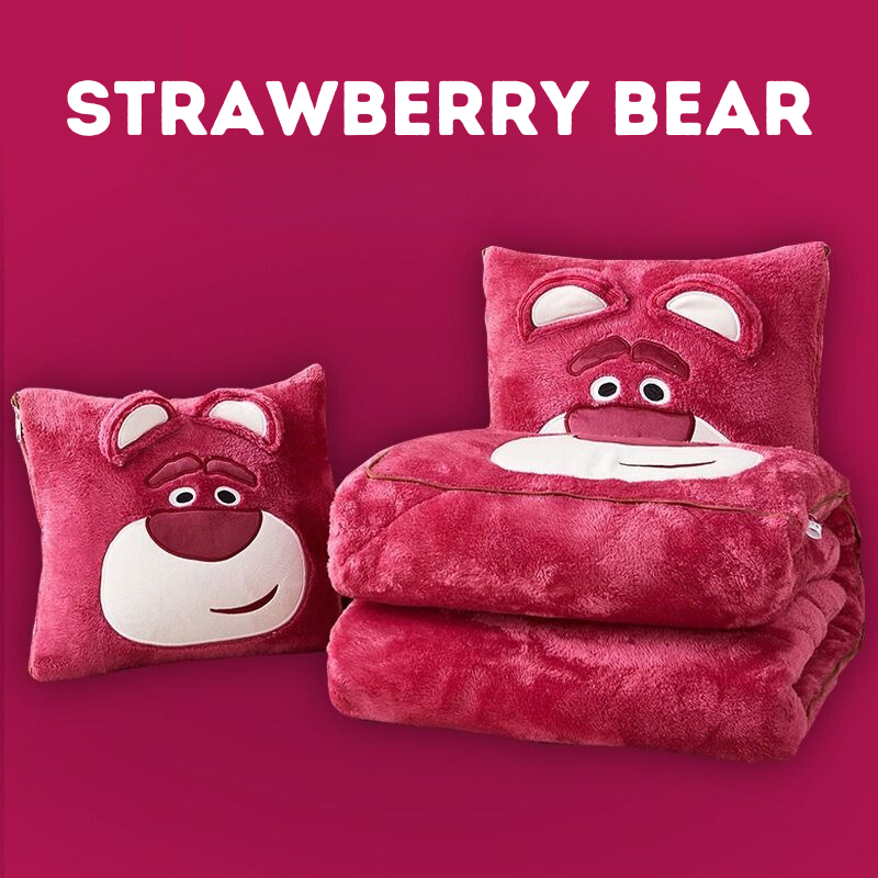 Couverture d'oreiller brodée personnages de Disney