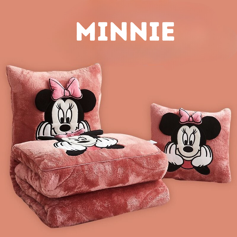 Couverture d'oreiller brodée personnages de Disney