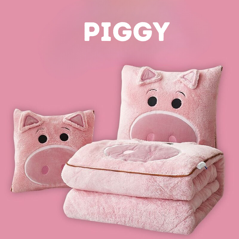 Couverture d'oreiller brodée personnages de Disney