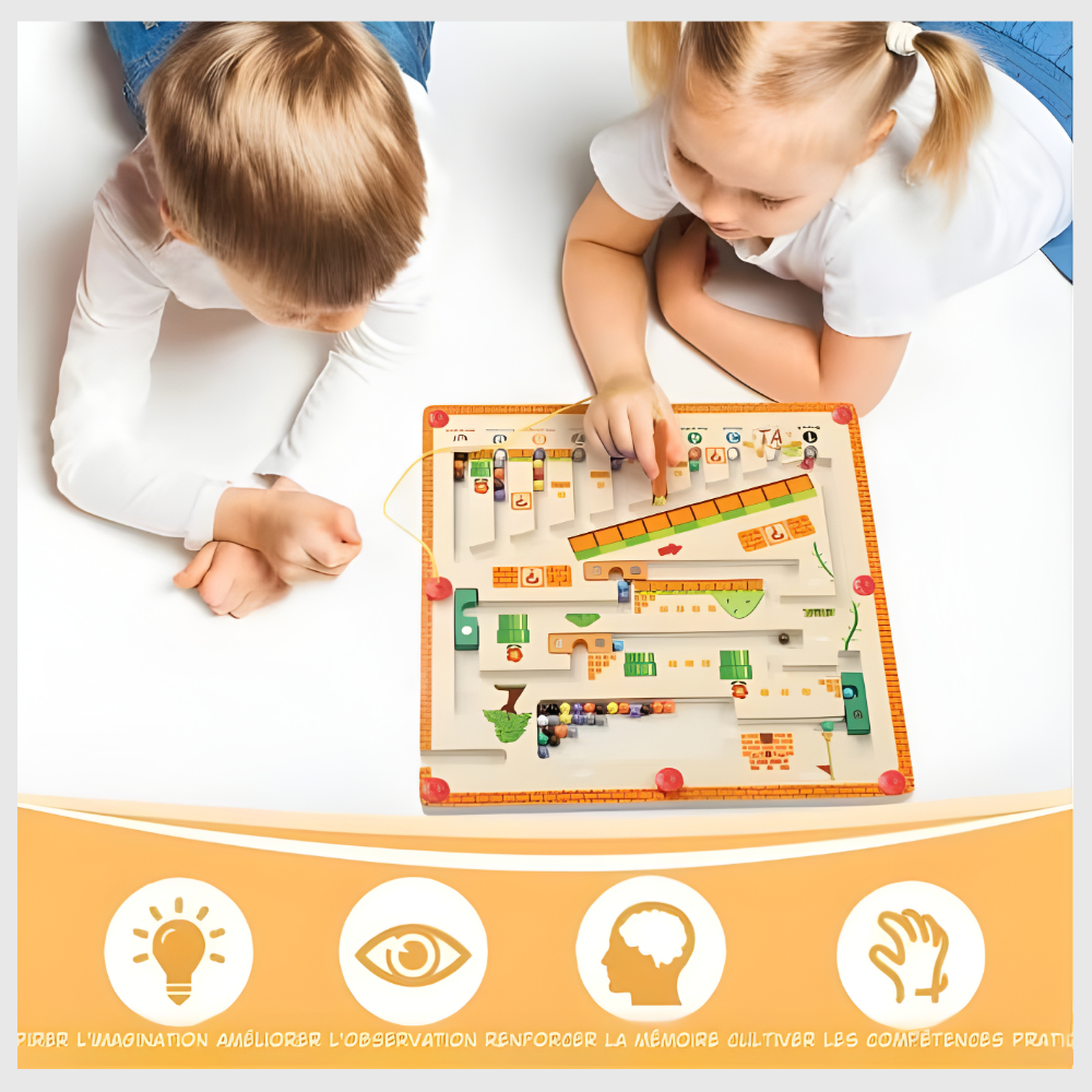 MazeMag™ – Labyrinthe Magnétique Montessori