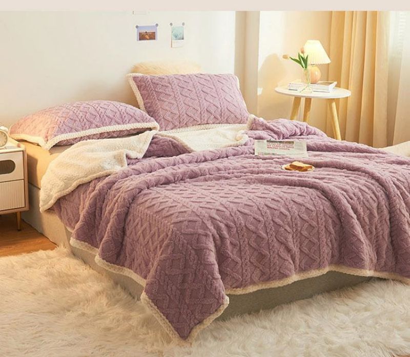 Couette en velours double face